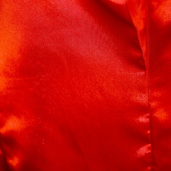 Coldwater Creek Size 16 Orange Shawl Collar Single Button Blazer - Picture 7 of 7